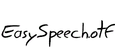 EasySpeech.otf字体下载