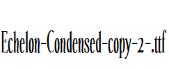 Echelon-Condensed-copy-2-.ttf字体下载