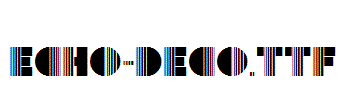 Echo-Deco.ttf字体下载