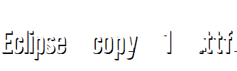 Eclipse-copy-1-.ttf字体下载