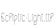 Ecliptic-Light.ttf字体下载