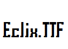 Eclix.ttf字体下载
