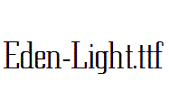 Eden-Light.ttf字体下载