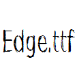 Edge.ttf字体下载