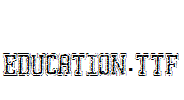 Education.ttf字体下载