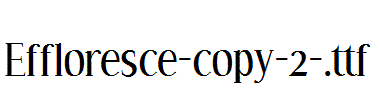 Effloresce-copy-2-.ttf字体下载