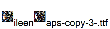 EileenCaps-copy-3-.ttf字体下载