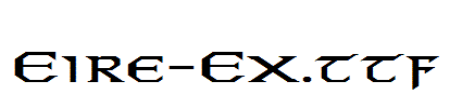 Eire-Ex.ttf字体下载