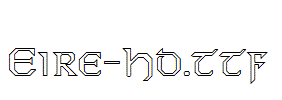 Eire-Ho.ttf字体下载