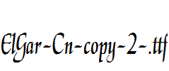ElGar-Cn-copy-2-.ttf字体下载