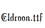 Eldroon.ttf字体下载