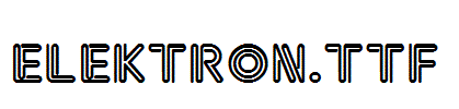 Elektron.ttf字体下载