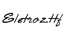 Eletroz.otf字体下载