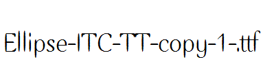 Ellipse-ITC-TT-copy-1-.ttf字体下载