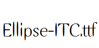 Ellipse-ITC.ttf字体下载