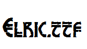 Elric.ttf字体下载
