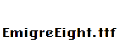 EmigreEight.ttf字体下载