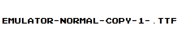 Emulator-Normal-copy-1-.ttf字体下载