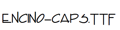 Encino-Caps.ttf字体下载