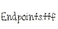 Endpoints.ttf字体下载