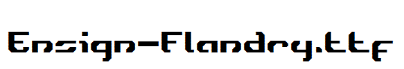 Ensign-Flandry.ttf字体下载