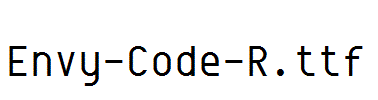 Envy-Code-R.ttf字体下载