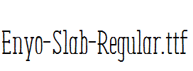 Enyo-Slab-Regular.ttf字体下载