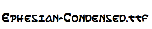 Ephesian-Condensed.ttf字体下载