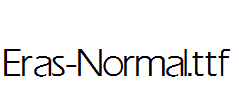 Eras-Normal.ttf字体下载