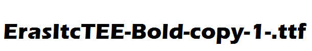 ErasItcTEE-Bold-copy-1-.ttf字体下载