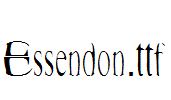 Essendon.ttf字体下载