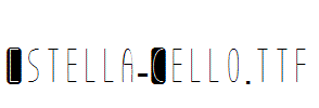 Estella-Cello.ttf字体下载