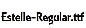 Estelle-Regular.ttf字体下载