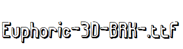 Euphoric-3D-BRK-.ttf字体下载