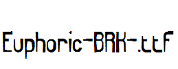 Euphoric-BRK-.ttf字体下载