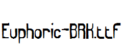Euphoric-BRK.ttf字体下载
