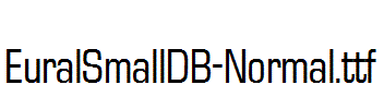 EuralSmallDB-Normal.ttf字体下载
