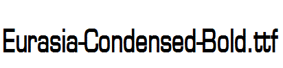 Eurasia-Condensed-Bold.ttf字体下载