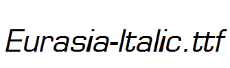 Eurasia-Italic.ttf字体下载