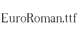 EuroRoman.ttf字体下载