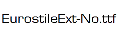EurostileExt-No.ttf字体下载