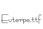 Euterpe.ttf字体下载