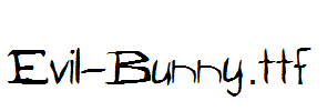 Evil-Bunny.ttf字体下载