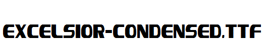 Excelsior-Condensed.ttf字体下载