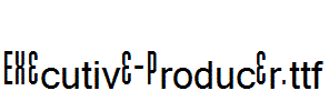 Executive-Producer.ttf字体下载