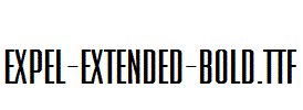 Expel-Extended-Bold.ttf字体下载