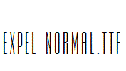 Expel-Normal.ttf字体下载