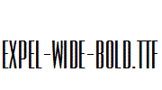 Expel-Wide-Bold.ttf字体下载