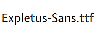 Expletus-Sans.ttf字体下载