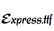 Express.ttf字体下载